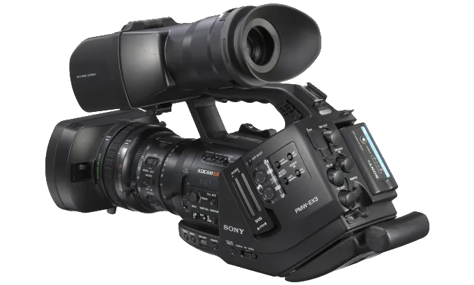 Замена диафрагмы Sony PMW-EX3