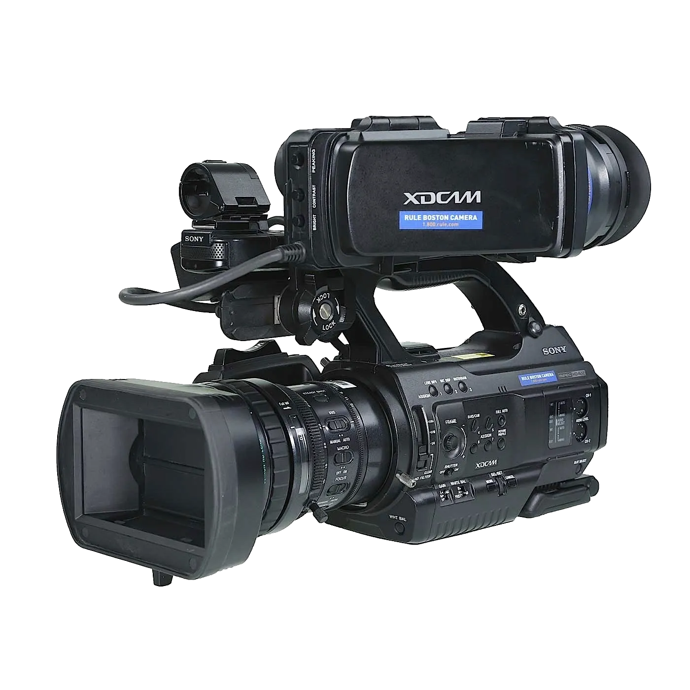 Замена диафрагмы Sony PMW-300K1