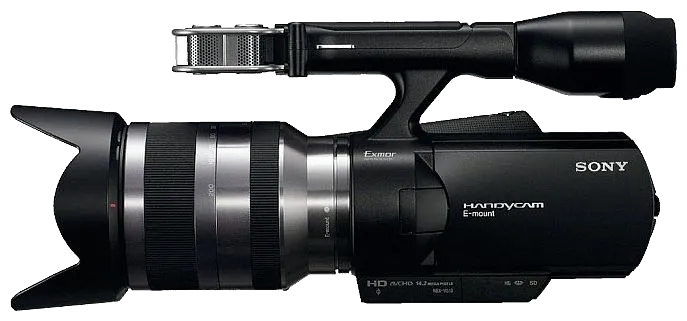 Замена диафрагмы Sony NEX-VG10