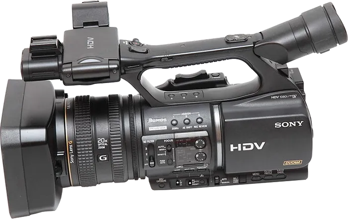 Замена диафрагмы Sony HVR-Z5E
