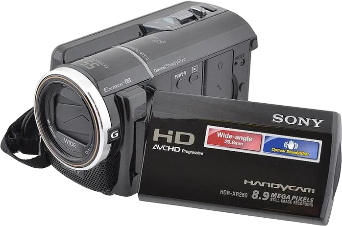Замена диафрагмы Sony HDR-XR260VE