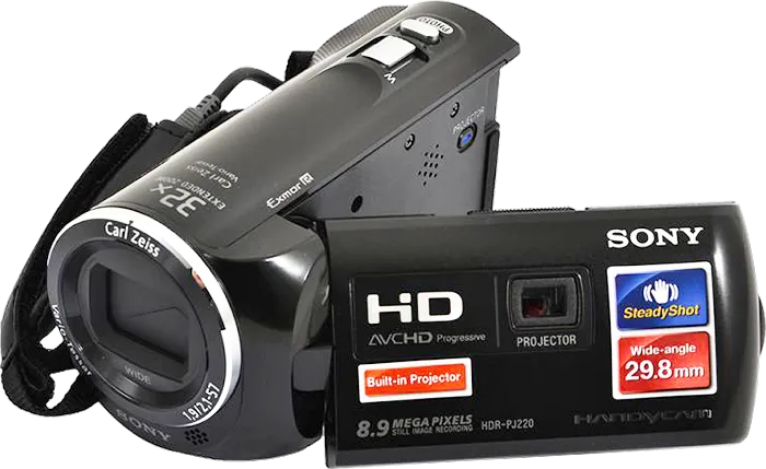 Замена диафрагмы Sony HDR-PJ220E