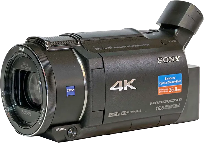 Замена диафрагмы Sony FDR-AX53